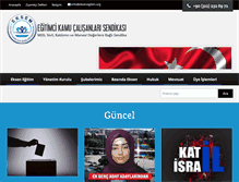 Tablet Screenshot of eksenegitim.org